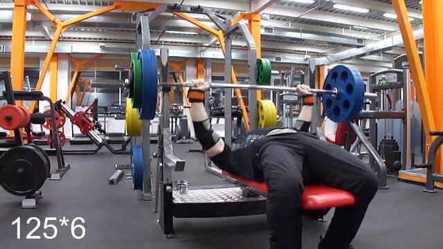 Силовой цикл-волна. Мц3. Д2. (жим лежа, bench press) смотреть онлайн