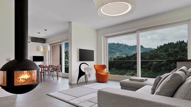 Relaxing Video and Music 🎻 Cello and Violin Beautiful Music 🔥 Fireplace смотреть онлайн