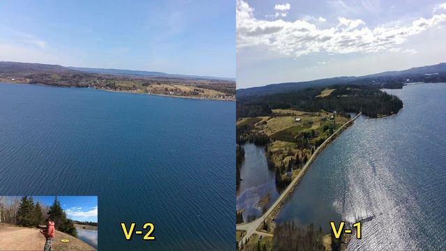 Fimi X8 Mini V-1 And V-2 Side By Side Comparison