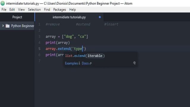 Python -More about lists and arrays #2- intermidiate tutorial 11 смотреть онлайн