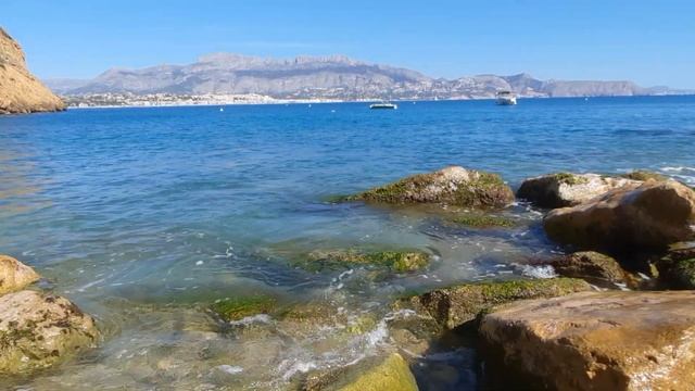 Средиземное море Коста Бланка, шум волн #испания #средиземное #море #релакс смотреть онлайн