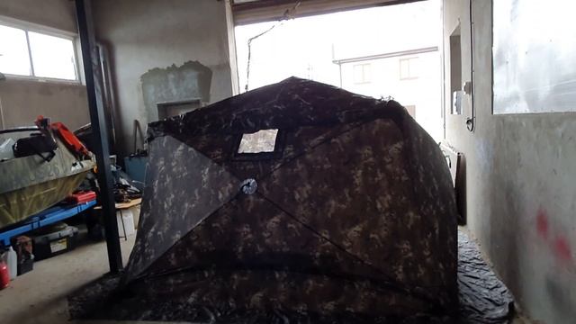 Палатка Куб от Урал зонт. 3×3 м. смотреть онлайн