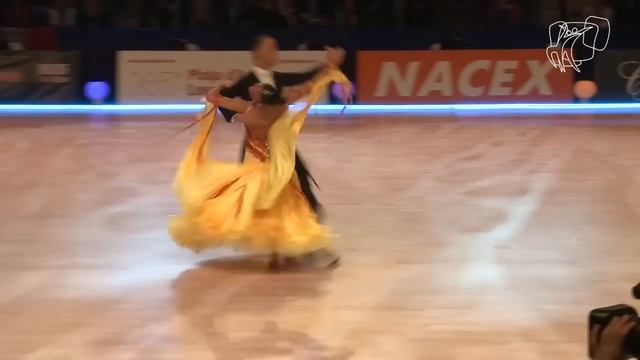 Evgeny Moshenin - Genny Favero, ITA | 2012 WDSF GrandSlam Standard R4 VW смотреть онлайн