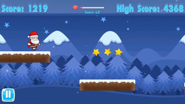 Santa Treat - An endless fun platformer jump and run adventure game. (Santa Treat v1.0) смотреть онлайн