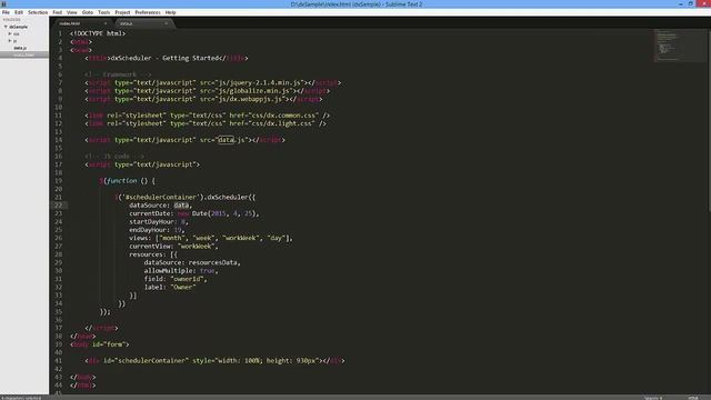 DevExpress DevExtreme: dxScheduler Recurrent Appointments смотреть онлайн