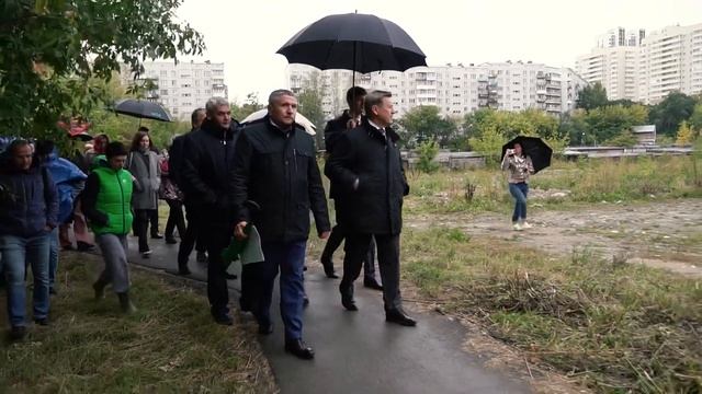Готовимся к благоустройству ландшафтного парка в пойме реки Каменки смотреть онлайн