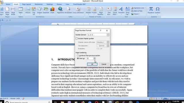 Add different page number format смотреть онлайн