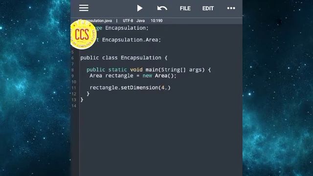 Encapsulation Sample in java using Java N IDE смотреть онлайн