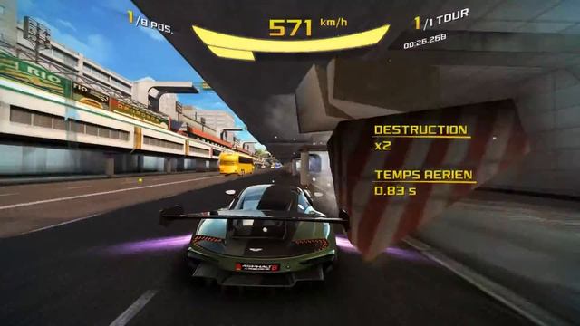 Asphalt 8 | Aston Martin Vulcan - Mastery 3 - Ipanema Shutdown 45.606