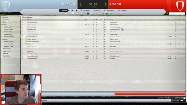 Football Manager 2008 | Episode 8 - Man City and Spurs смотреть онлайн
