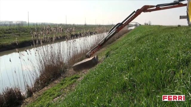 манипуляторные косилки Ferri с ультра длинным захватом