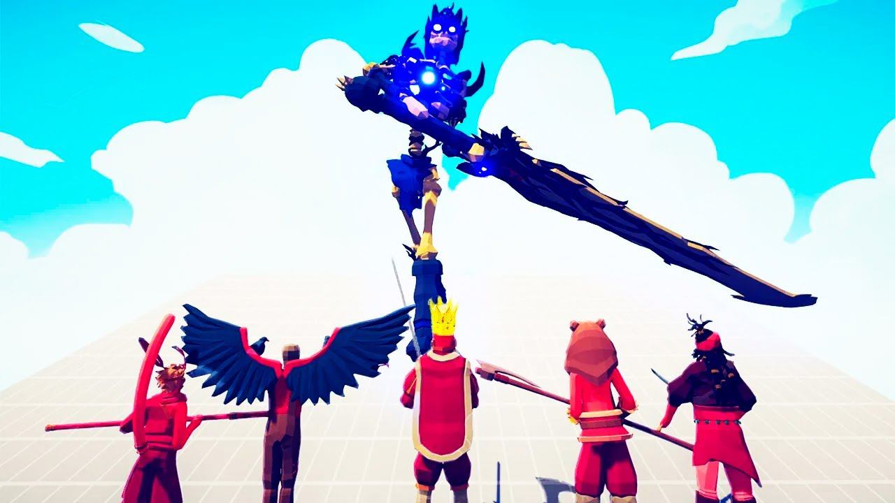 GRIEVING TITAN vs BOSS FACTIONS | TABS - Totally Accurate Battle Simulator смотреть онлайн