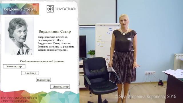 Урок 5. Как считать человека в конфликте. Стойки В. Сатир смотреть онлайн