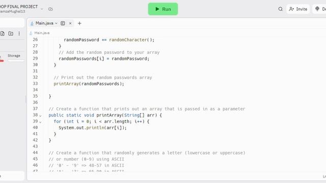 RANDOM PASSWORD GENERATOR IN JAVA. смотреть онлайн