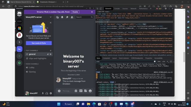 How to Change or Remove Discord GG Sans Font смотреть онлайн