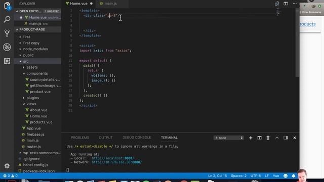 VueJS & DB | Level 4-2.4: (WP) VueJS project: plugin/dependencies (Axios) смотреть онлайн