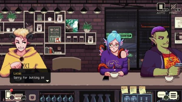 Coffee Talk Episode 2: Hibiscus & Butterfly Best Endings Walkthrough: Day 2 | No Commentary