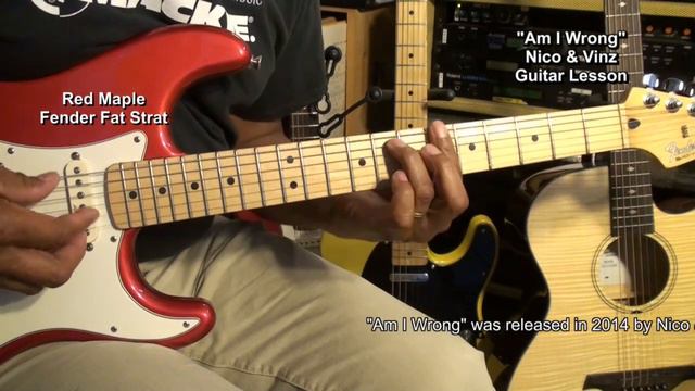 AM I WRONG Nico & Vinz Guitar Cover - Lesson Link In Video Description @EricBlackmonGuitar смотреть онлайн