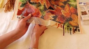 Вышивка для Начинающих | Как вышивать Крестиком на Страмине?