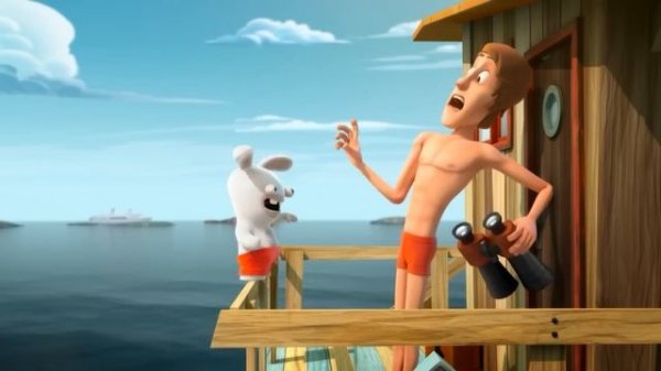 The Rabbids invade the beach! RABBIDS INVASION | 30 Min New compilation | Cartoon for kids