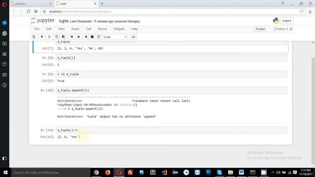 Data Type of Python : Tuple смотреть онлайн