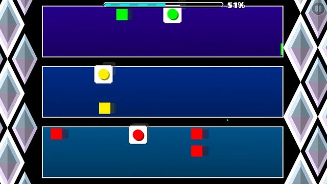 Geometry Dash - Puzzle Trials 100% (Insane Demon) смотреть онлайн