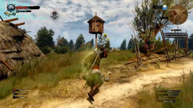 The Witcher 3 4K GTX 980 3-Way SLI Gigabyte WaterForce + i7 5930K Gameplay смотреть онлайн