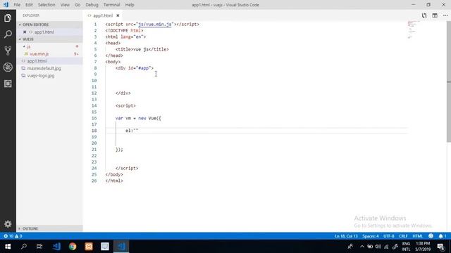 vue js create new vue #02 смотреть онлайн