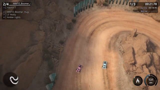 Mantis Burn Racing - Game start (PS4) смотреть онлайн
