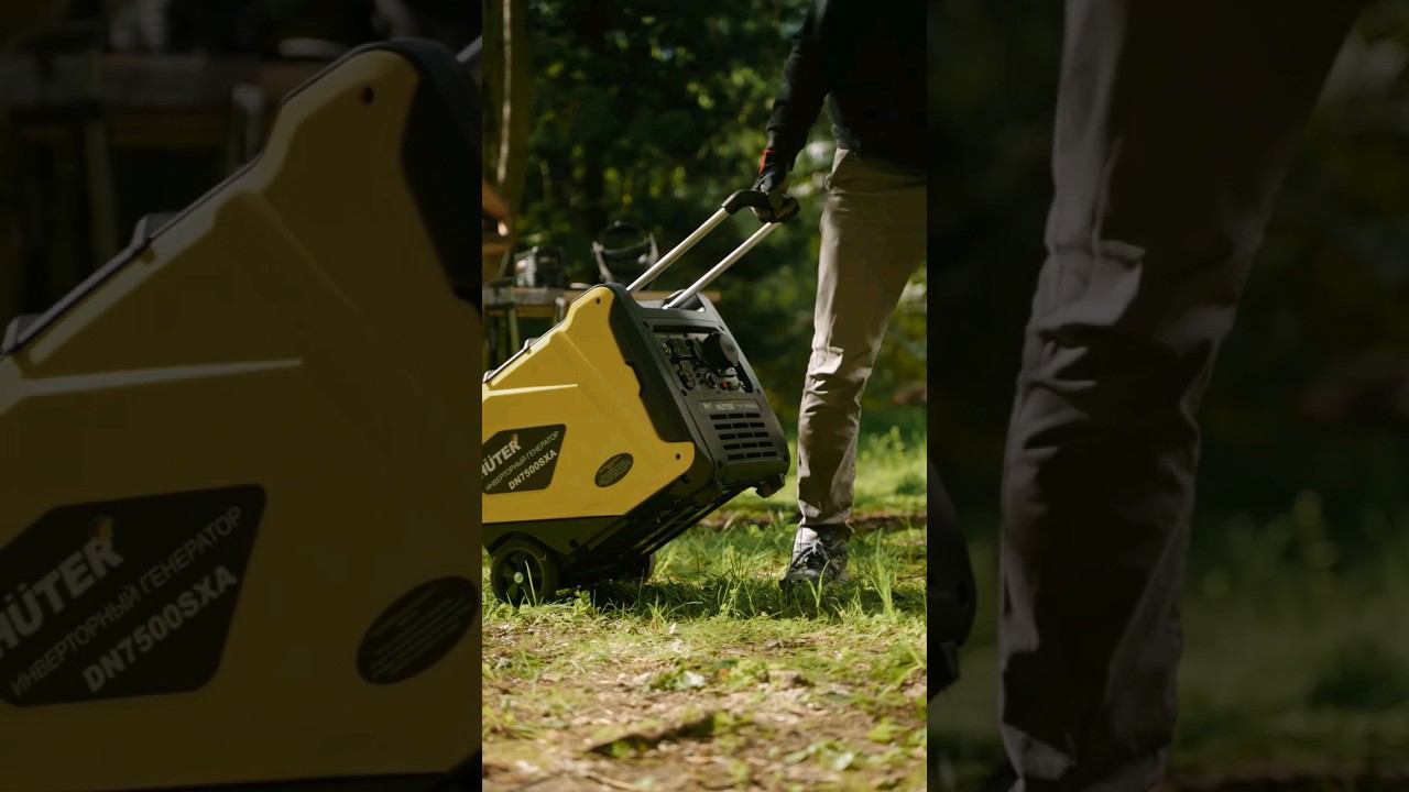 Какой Инверторный генератор #huter тянет сварку #генератор #diy #дом смотреть онлайн