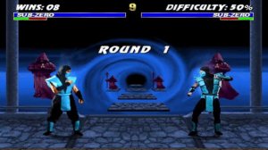 Mortal Kombat Trilogy(MK Komplete) Sub Zero MK1