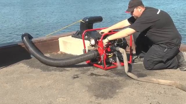 CET Fire Pumps MFG - Operating procedure for a pump with an exhaust priming system смотреть онлайн