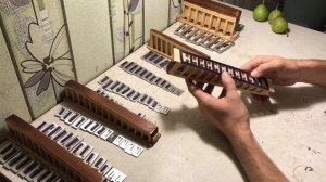 Лакированные резонаторы, новые залоги и перевосковка голосов | ремонт шуйской гармони | часть 5