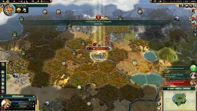 Civilization 5 Brave New World [Part 1] Deity Let's Play as Mongolia смотреть онлайн