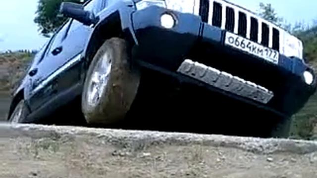 Jeep Commander Offroad Диагональное вывешивание смотреть онлайн