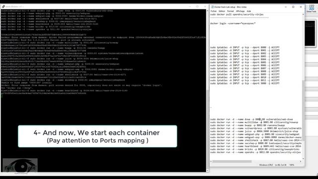 Quickly setup Web apps hacking/bug bounty training LAB with Docker - Eyesopen Security смотреть онлайн