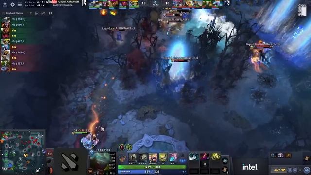 LIQUID vs SHOPIFY REBELLION - SNOW BALL IS REAL - DREAMLEAGUE SEASON 21 смотреть онлайн