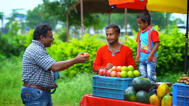 CHOTU DADA FROOT WALA | छोटू दादा फ्रूट वाला | Khandesh Hindi Comedy | Chotu Dada Comedy Video