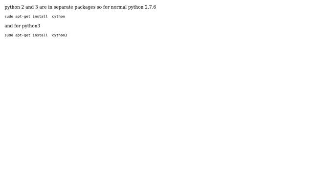 Install cython on python 3.x (3 Solutions!!) смотреть онлайн