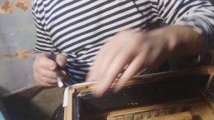 Ремонт гармошек.  Клеим уплотнитель.