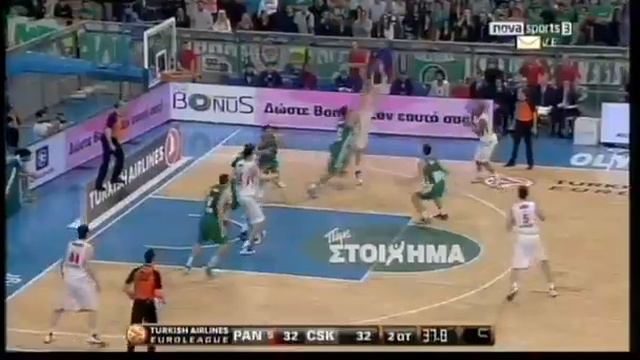 Michael Bramos In Panathinaikos-Cska Moscow смотреть онлайн