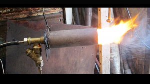 Waste Oil Burner/ Горелка на отработке, проверка работы.