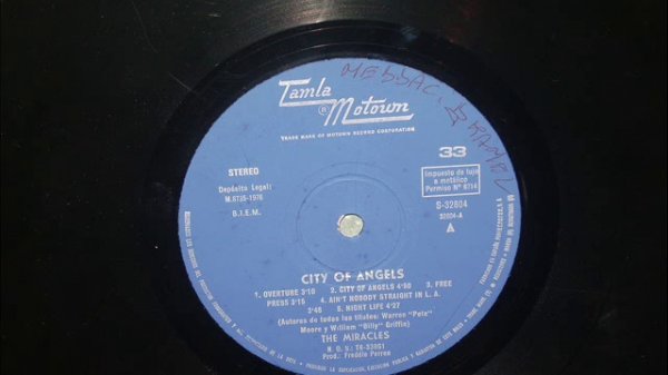 THE MIRACLES - OVERTURE