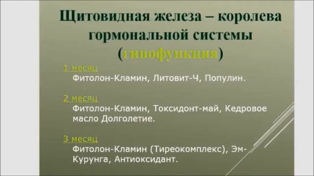 Программа здоровья «Щитовидная железа - королева гормональной системы» смотреть онлайн