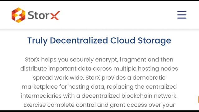 StorX. Децентрализованное облачное хранилище! смотреть онлайн