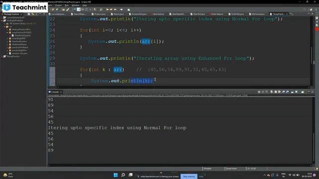 Array and String in java смотреть онлайн