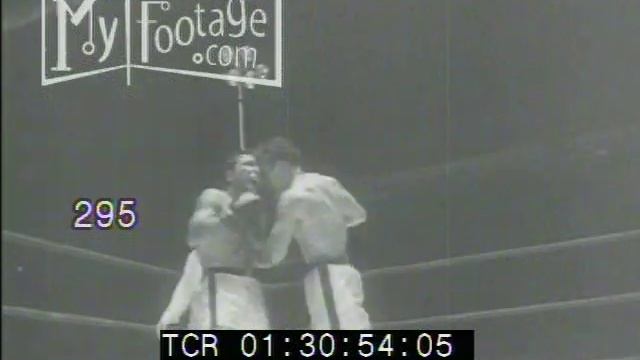 1950 Boxing: Jake LaMotta KOs Laurent Dauthuille in Final Round смотреть онлайн