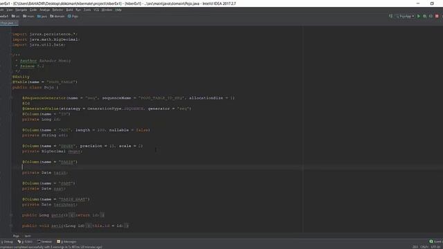 Hibernate Dersleri - 20 - @Temporal Anotasyonu Tanımlanması смотреть онлайн
