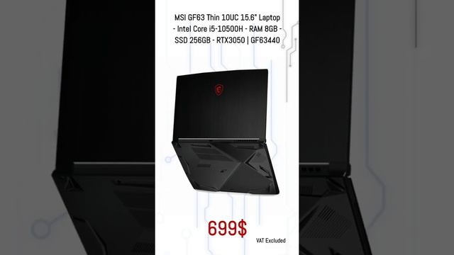 MSI GF63 Thin 10UC 15.6" Laptop - Intel Core i5-10500H - RAM 8GB - SSD 256GB - RTX3050 | GF63440 смотреть онлайн