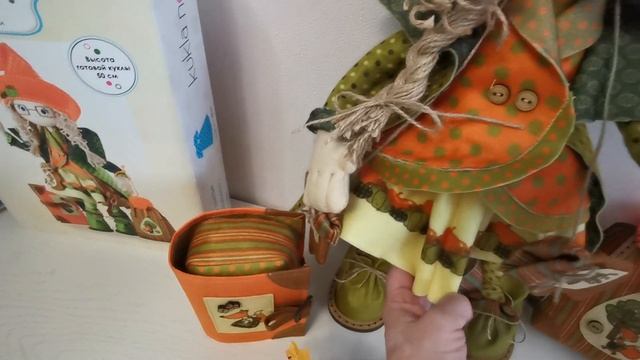 NOVA SLOBODA кукла ОСЕНЬ.Моя коллекция кукол. смотреть онлайн